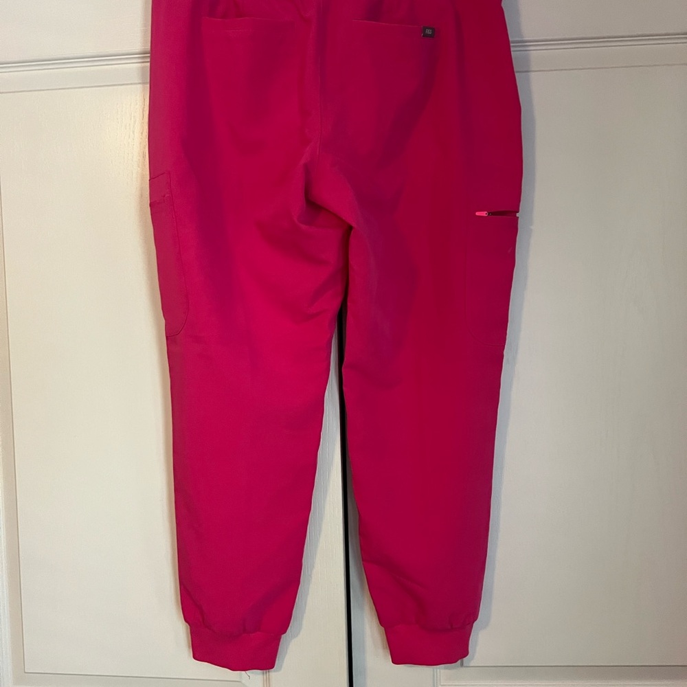 Figs Hot Pink Technical Jogger Pants
